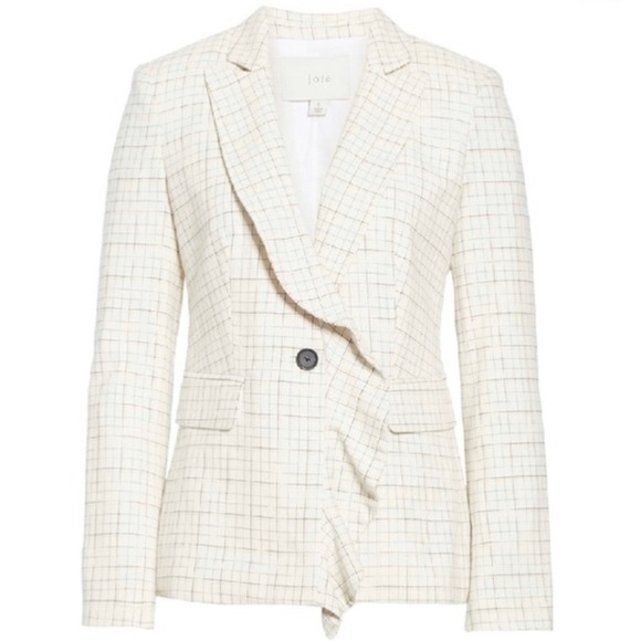 Free with 250 purchase- Joie Villette blazer Jacket 100% Cotton - Picture 2 of 11